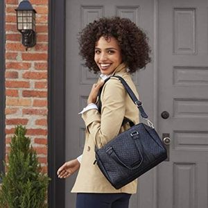 Vera Bradley Iconic 100 Handbag Denim Navy